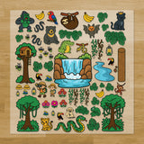 Build Your Own Rainforest Iron-On Transfer Pack