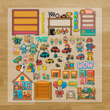 Build Your Own Toy Store Iron-On Transfer Pack