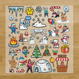 Build Your Own Winter Wonderland Iron-On Transfer Pack