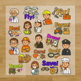 Careers Iron-On Transfer Pack