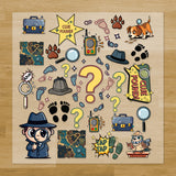 Detective and Noir Iron-On Transfer Pack