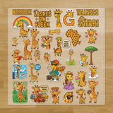 Giraffes Iron-On Transfer Pack