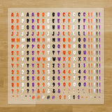 Halloween Lettering Iron-On Transfer Pack