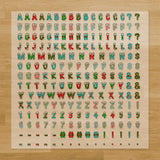 Christmas Lettering Iron-On Transfer Pack
