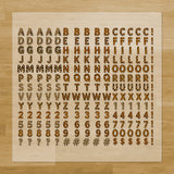 Animal Lettering Iron-On Transfer Pack