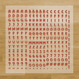 Autumn Lettering Iron-On Transfer Pack