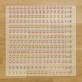 Candy Lettering Iron-On Transfer Pack