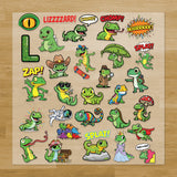 Lizards Iron-On Transfer Pack