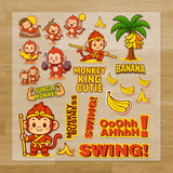 Monkeys Iron-On Transfer Pack