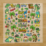 Reptiles Iron-On Transfer Pack