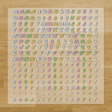 Spring Lettering Iron-On Transfer Pack