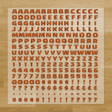 Woodland Lettering Iron-On Transfer Pack