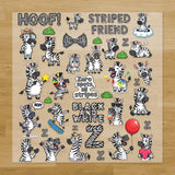 Zebra Iron-On Transfer Pack
