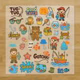 Fishing Iron-On Transfer Pack