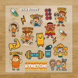 Fitness & Training Iron-On Transfer Pack