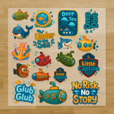 Submarines Iron-On Transfer Pack