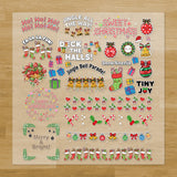 Christmas Decorations Iron-On Transfer Pack