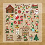 Christmas Elves Iron-On Transfer Pack