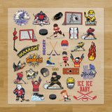 Hockey Iron-On Transfer Pack