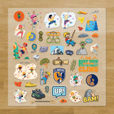 Rock Climbing Iron-On Transfer Pack
