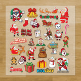 Santa Claus Iron-On Transfer Pack