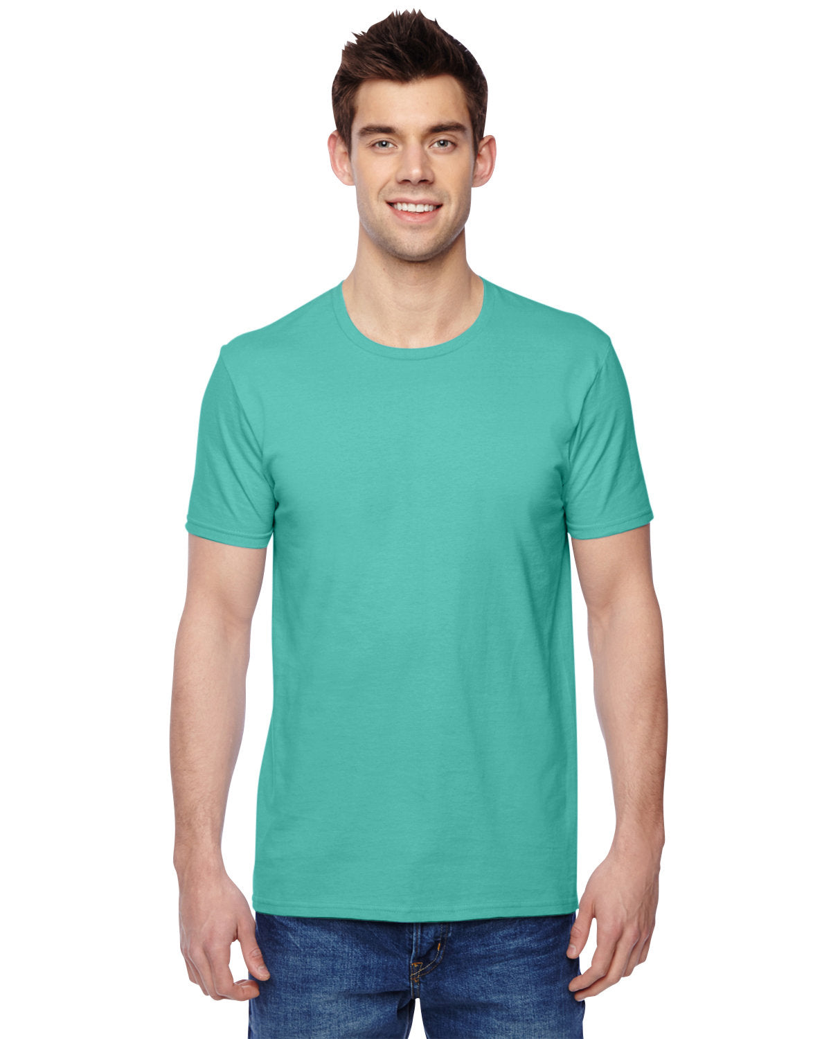 Fruit of the Loom SF45R Adult Sofspun Jersey Crew T-Shirt