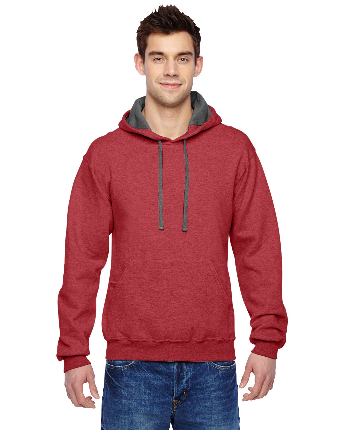 Fruit of the Loom SF76R Adult SofSpun Hooded Sweatshirt