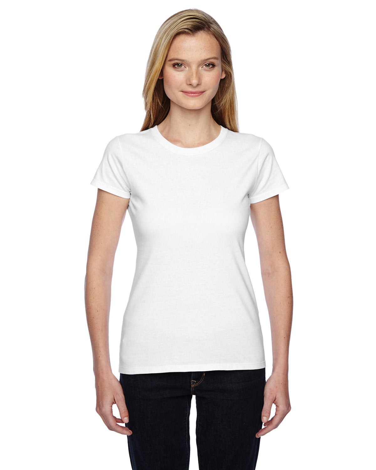 Fruit of the Loom SSFJR Ladies' Sofspun Jersey Junior Crew T-Shirt